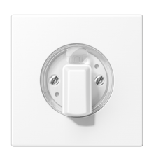 Накладка на поворотные выключатели; дюропласт; белый матовый  LS1941WWM  Jung