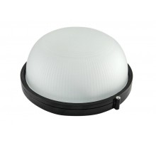 Светильник пылевлагозащищенный под лампу для ЖКХ НПБ 1101 100Вт ЛН E27 IP54 черный круг  SQ0303-0025  TDM