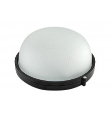 Светильник пылевлагозащищенный под лампу для ЖКХ НПБ 1101 100Вт ЛН E27 IP54 черный круг  SQ0303-0025  TDM