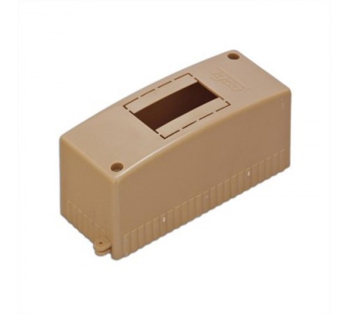 Щиток тусо о/п на 2 модуля 130х50х65мм(коричневая)  68022К  Рувинил