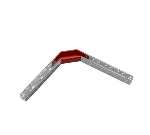 Угол горизонтальный 90 гр. 50х50 мм "ПЛЮС" HD85  GLplus90-50-50 HD85   КМ-профиль