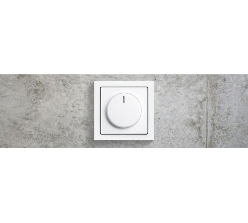 Механизм светорегулятора в сборе для ламп накаливания 60-400 Вт, серия Busch-Duro 2000 SI, цвет слоновая кость  6514-0-0114   2CKA006514A0114  ABB