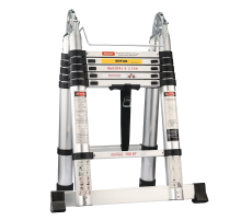 Лестница-cтремянка телескопическая 1.9-3.85 м, SHTOK  376556  КЭАЗ