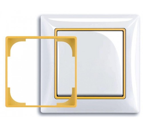 ABB Basic 55 Декоративная вставка Жёлтый  1726-0-0226   2CKA001726A0226  ABB