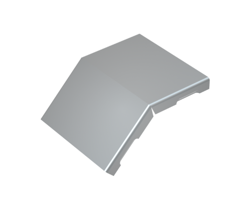 Крышка внешнего вертикального угла 45х200  KVL45*200  КМ-профиль