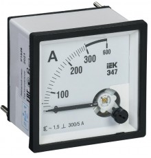 Амперметр Э47 300/5А кл. точн. 1,5 96х96мм  IPA20-6-0300-E  IEK