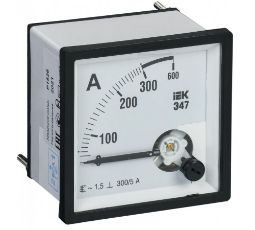 Амперметр Э47 300/5А кл. точн. 1,5 96х96мм  IPA20-6-0300-E  IEK