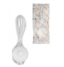 Шнур для БРА с ножным выключателем ШВВП 2х0,5 мм2 3,5 м белый  SQ1305-1061  TDM