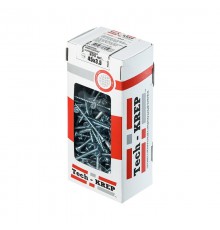 Саморезы универсальные 45х3,5 мм (200 шт) оцинкованные - коробка с окном ( 0,385 кг)  102174  Tech-KREP