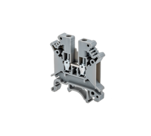 Клемма винтовая проходная, 4 мм2, серая MTU-4  54688  ОВЕН