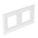 Рамка ARTLEBEDEV, "Avanti", "Белое облако", 4 модуля  4400904  DKC
