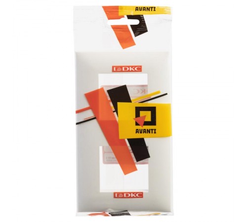 Рамка ARTLEBEDEV, "Avanti", "Белое облако", 4 модуля  4400904  DKC