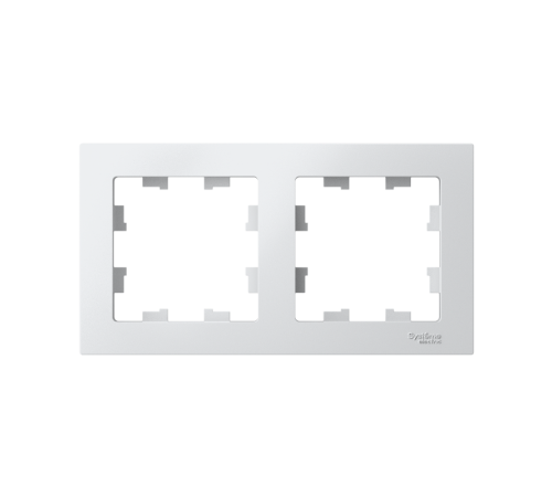 AtlasDesign Белый Рамка 2-ая, универсальная  ATN000102  SE