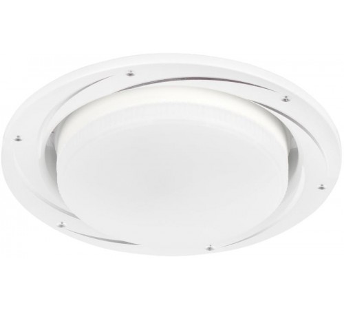 Светильник встраиваемый точечный под лампу GX53 KL 77 AL/WH /1 Gx53,220V, 13W, серебро/белый (50/1000)  Б0048963  ЭРА