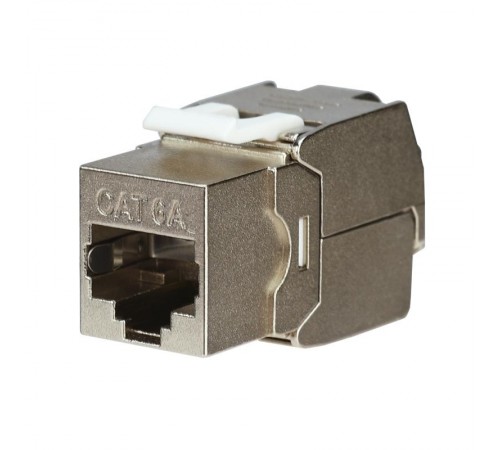 Модуль Keystone, Jack RJ-45(8P8C), FTP экранированный, CAT 6A, тип 180 градусов, самозажимной REXANT PRO  02-0361  REXANT