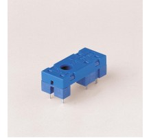 Розетка для монтажа на плате для реле 41.31; в комплекте металлическая клипса 095.41.3; версия: синий цвет  95132SNA  Finder