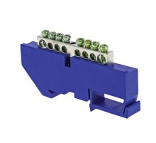 Шина "N" 63.08 (DIN изолятор) никель EKF PROxima  sn1-63-08-d  EKF