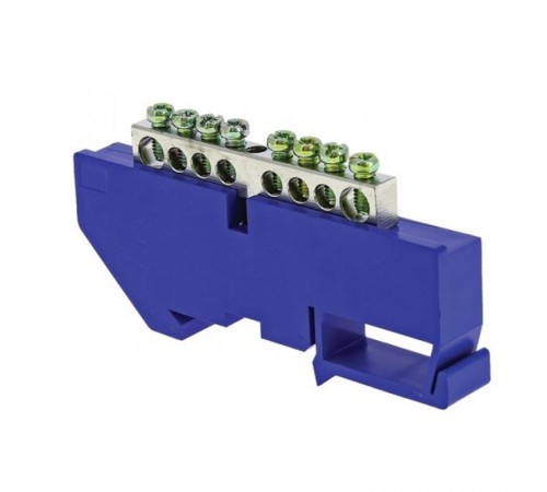 Шина "N" 63.08 (DIN изолятор) никель EKF PROxima  sn1-63-08-d  EKF