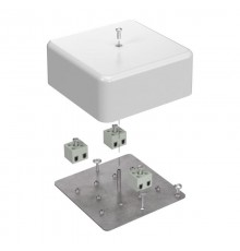 Коробка огнестойкая для кабель-канала 40-0470-FR2.5-6 Е15-Е120 103х103х45 IP42  6p, 2.5 мм.кв. 40-0470-FR2.5-6  Промрукав