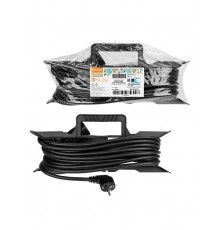 Удлинитель-шнур на рамке силовой народный ПВС 4000 Вт с/з, 30м, штепс. гнездо SQ1307-0318  TDM