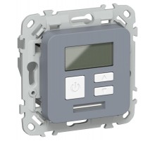 FLITE Термостат электронный с дисплеем 16А Т-ФлМ маренго  FI-RT11-K35  IEK