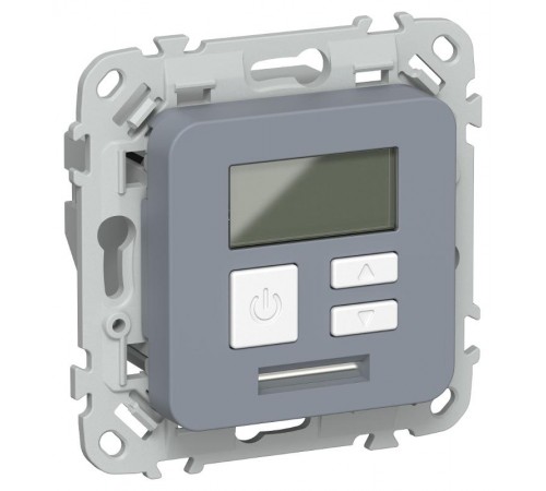 FLITE Термостат электронный с дисплеем 16А Т-ФлМ маренго  FI-RT11-K35  IEK