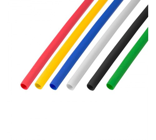 Набор термоусадочной трубки 3,5/1,75 мм, пять цветов (упак. 50 шт. по 1 м)  29-0153  REXANT