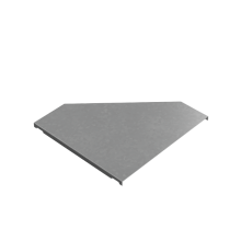 Крышка переходника левого 100-300 мм "ПЛЮС" HD  KPDplus100-300-L HD   КМ-профиль