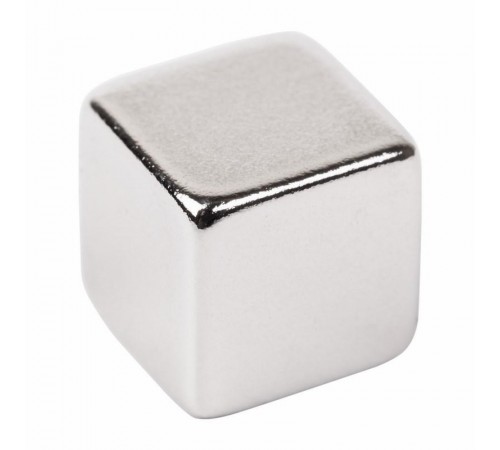 Неодимовый магнит куб 10*10*10мм сцепление 4,5 кг (Упаковка 2 шт)  72-3210  REXANT