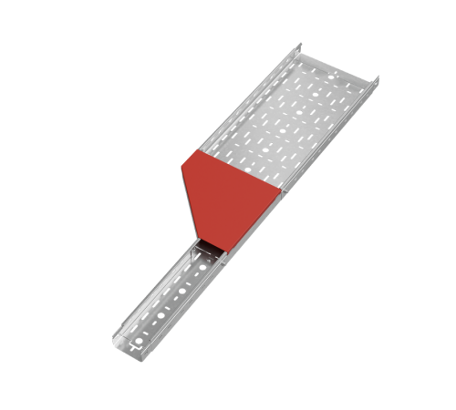 Крышка переходника левого 100-300 мм "ПЛЮС" HD  KPDplus100-300-L HD   КМ-профиль