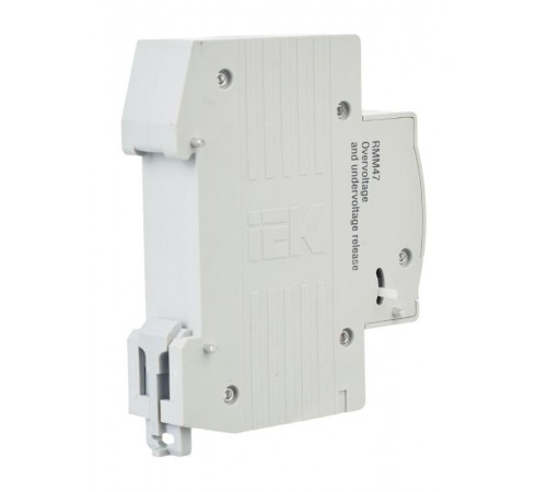 Расцепитель минимального и максимального напряжения РММ47 новая серия на DIN-рейку  MVA01D-RMM  IEK