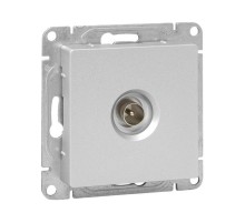 Механизм розетки TV, одиночная, алюминий Эпика EKF  UP1-SOA-TV-1  EKF