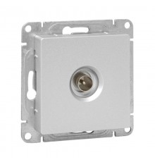 Механизм розетки TV, одиночная, алюминий Эпика EKF  UP1-SOA-TV-1  EKF