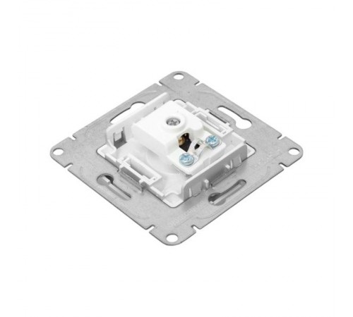 Механизм розетки TV, одиночная, алюминий Эпика EKF  UP1-SOA-TV-1  EKF