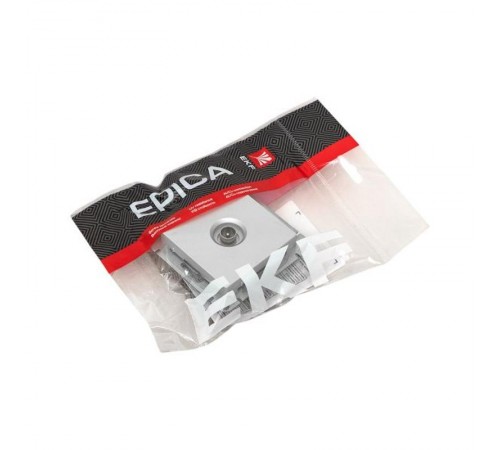 Механизм розетки TV, одиночная, алюминий Эпика EKF  UP1-SOA-TV-1  EKF