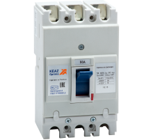 Выключатель автоматический OptiMat E100N080-УХЛ3-РЕГ 273909  КЭАЗ