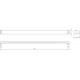 Светильник под светодиодную лампу T8 G13 600мм SPO-801-0-001-060  Б0043771  ЭРА