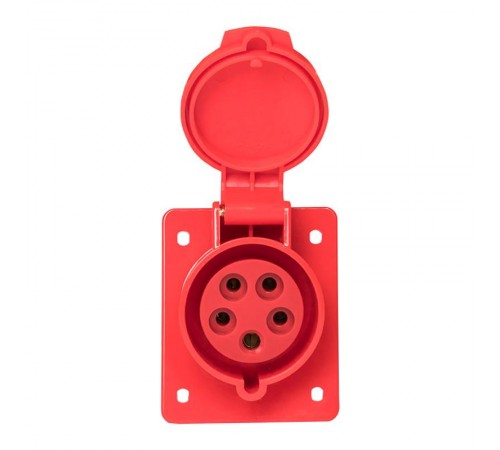 Розетка стационарная внутренняя 425 3Р+РЕ+N 32А 380В IP44 EKF PROxima  ps-425-32-380  EKF