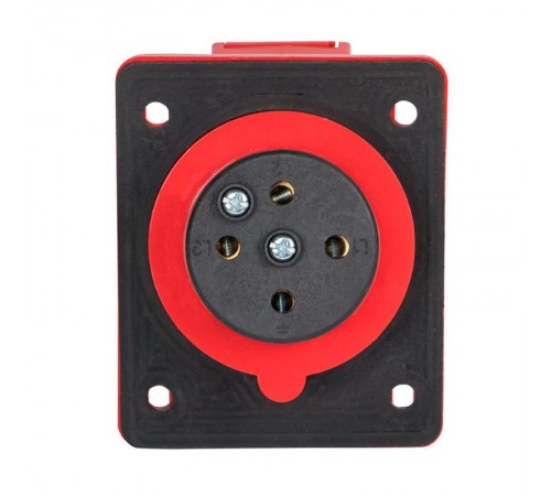 Розетка стационарная внутренняя 425 3Р+РЕ+N 32А 380В IP44 EKF PROxima  ps-425-32-380  EKF