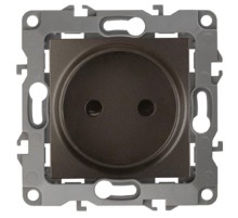 Розетка 12-2105-13 2P, 16АХ-250В,  бронза  Б0019336  ЭРА