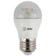 Лампа светодиодная LED P45-7W-827-E27-Clear (диод,шар,7Вт,тепл,E27)  Б0017243  ЭРА