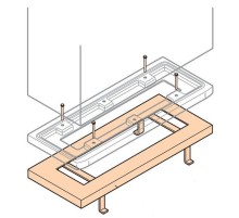 Рама фиксирующая в для шкафа GEMINI (Размер5)  1SL0435A00  ABB