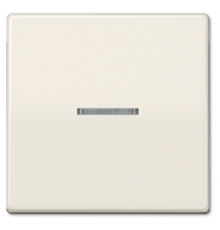 Клавиша для одинарного выключателя с окошком; слоновая кость  EP490KO  Jung
