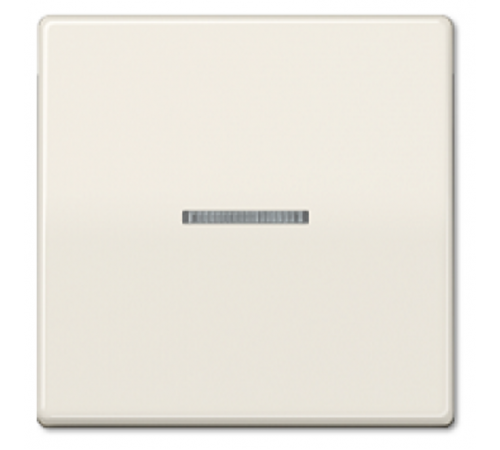Клавиша для одинарного выключателя с окошком; слоновая кость  EP490KO  Jung