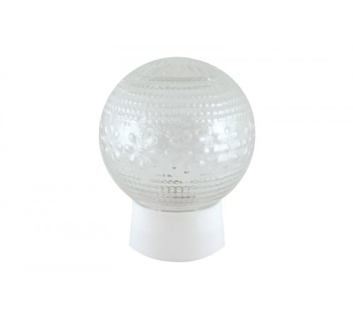 Светильник под лампу НББ 64-60-025 УХЛ4 60Вт E27 IP21 шар стекло "Цветочек"/прямое основание  SQ0314-0007  TDM