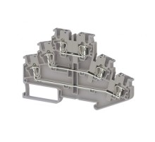 Пружинная клемма серии SRD 2,5-3F (Серый)0.0.0.3.11549  311549  Klemsan