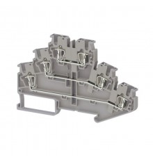 Пружинная клемма серии SRD 2,5-3F (Серый)0.0.0.3.11549  311549  Klemsan