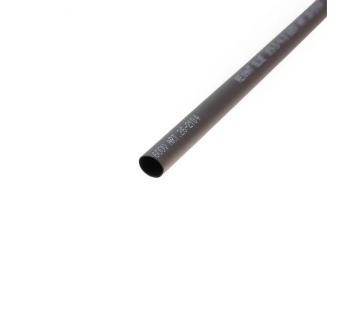 Термоусаживаемая трубка двухстенная клеевая 9,5/4,75 мм черная (уп.10 шт. по 1 м)  26-2104  REXANT