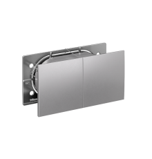 AtlasDesign Алюминий Розетка 2-ая с заземлением, со шторками, с крышкой, 16А, (в сборе с рамкой)  ATN000328  SE