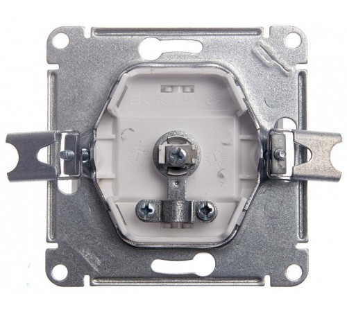 Glossa Белый TV Розетка проходная 4DB  GSL000192  SE